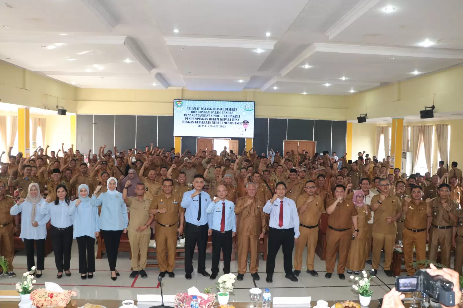 246 Desa di Muara Enim Kerja Sama dengan Kejaksaan Negeri Muara Enim dalam Pengelolaan Dana Desa Tahun 2023