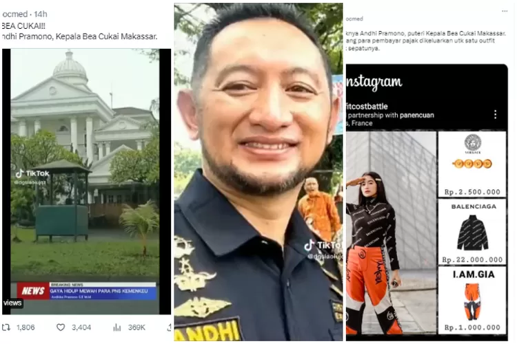 Profil Kepala Bea Cukai Makassar Andhi Pramono Tengah Ditetapkan Hartanya oleh Publik