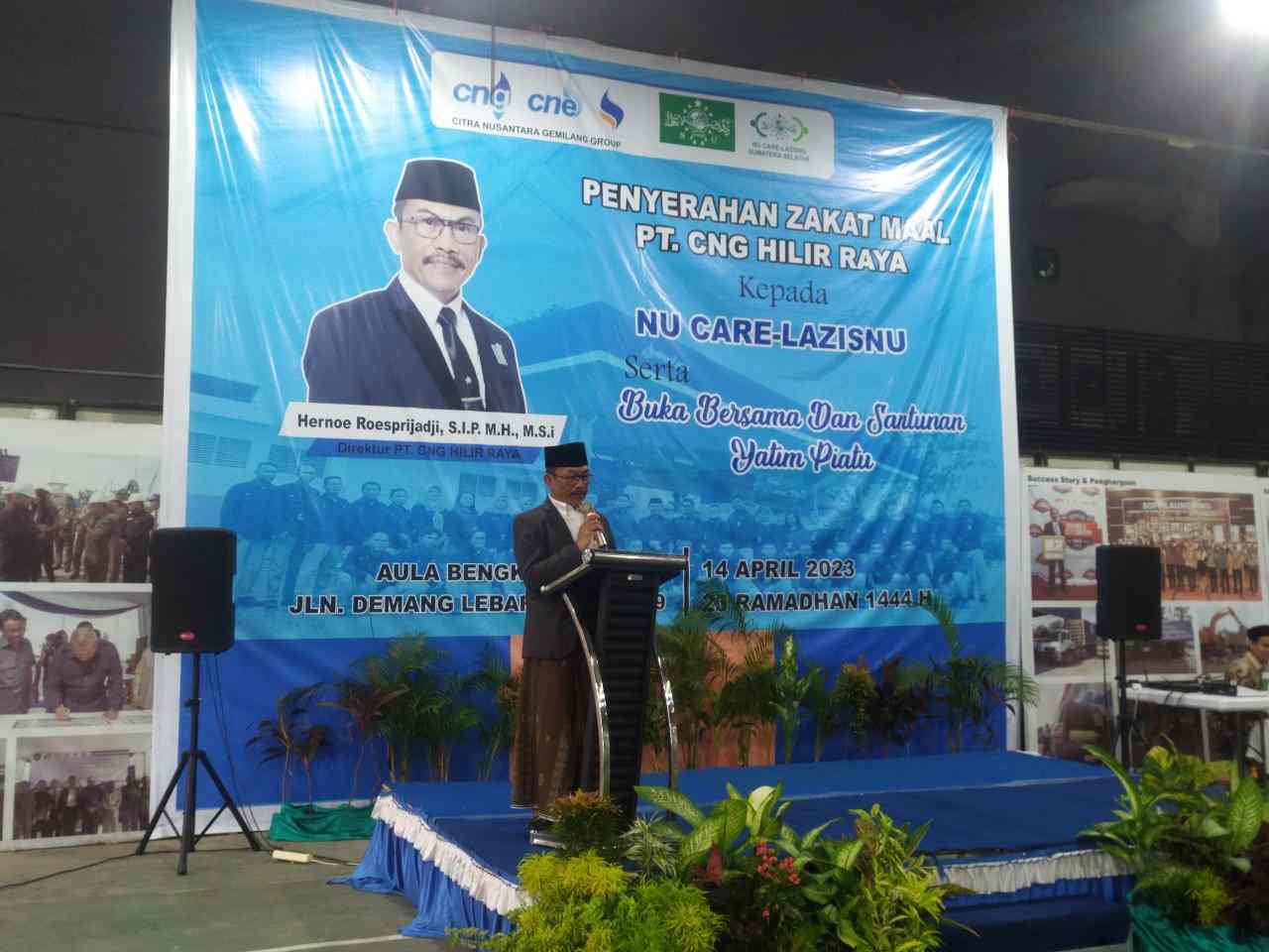PT CNG Hilir Raya Salurkan Zakat Maal Melalui LAZISNU