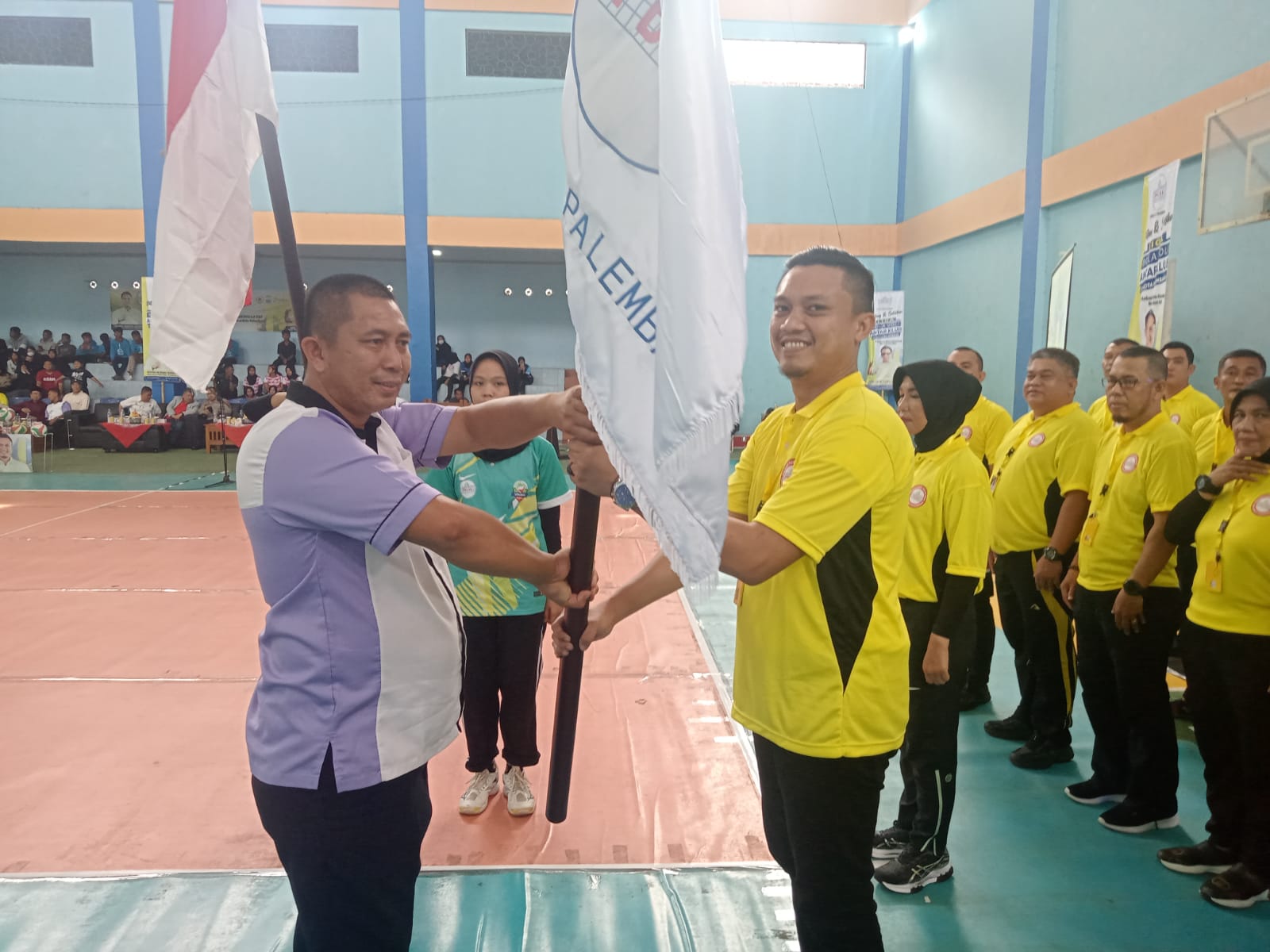 Voli Kota Palembang Target Emas Porprov 2023