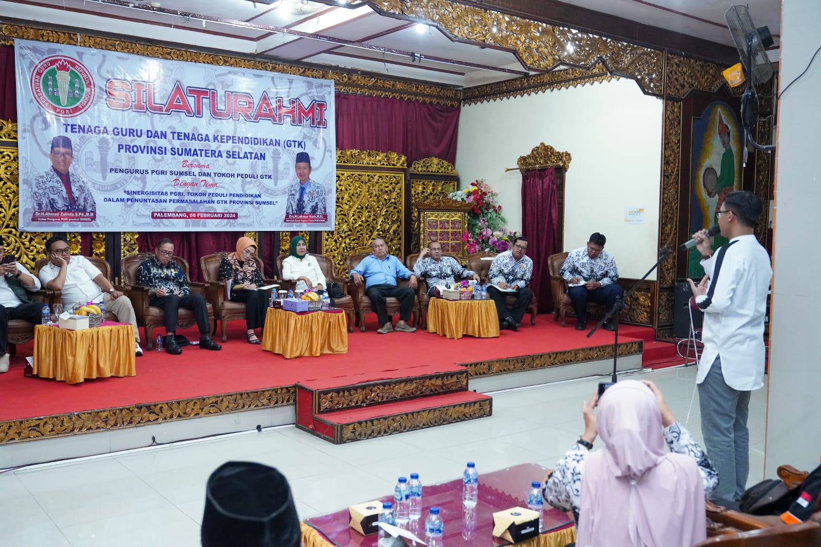 Ketua DPRD Sumsel Hadiri Acara Silaturahmi GTK Se-Sumsel