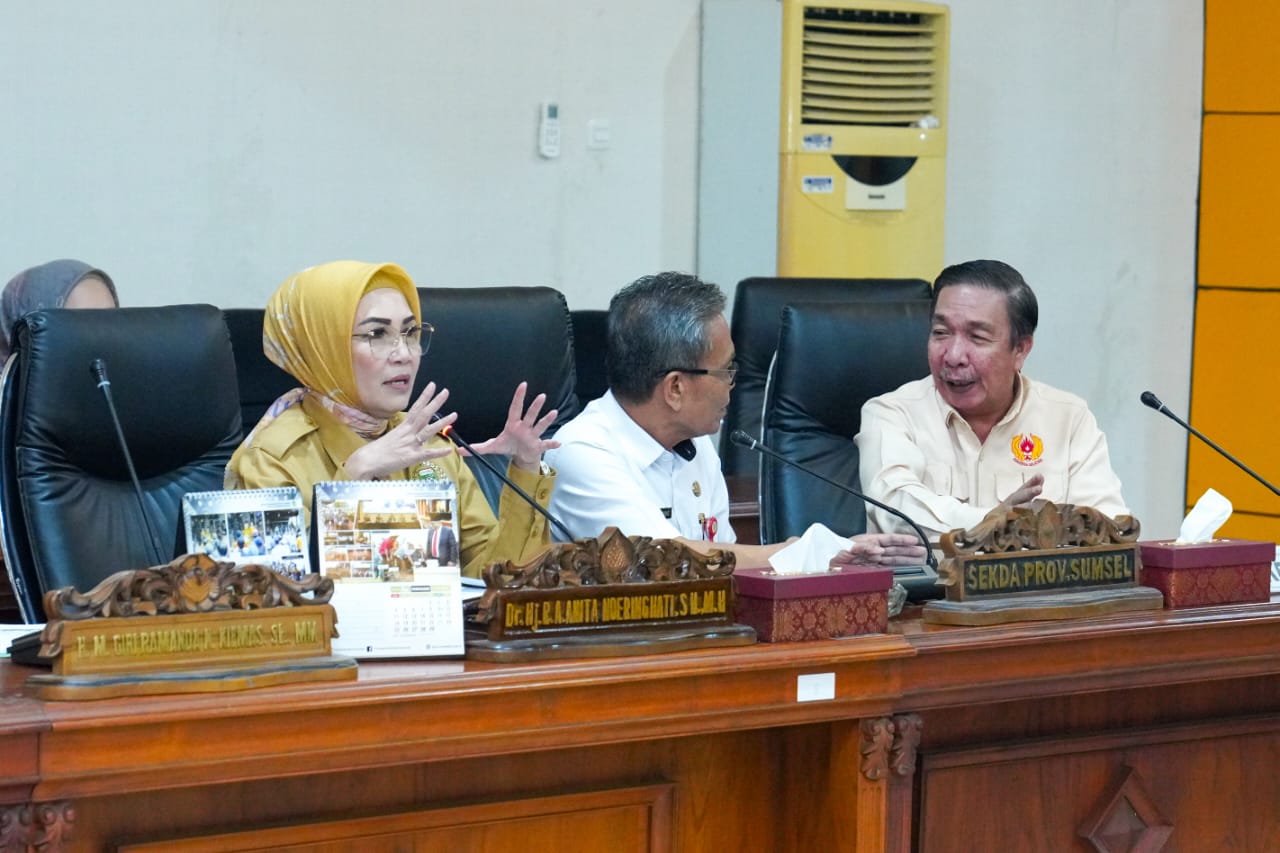 Ketua DPRD Sumsel Pimpin Rapat Badan Anggaran Bahas Anggaran KONI Sumsel Tahun 2024