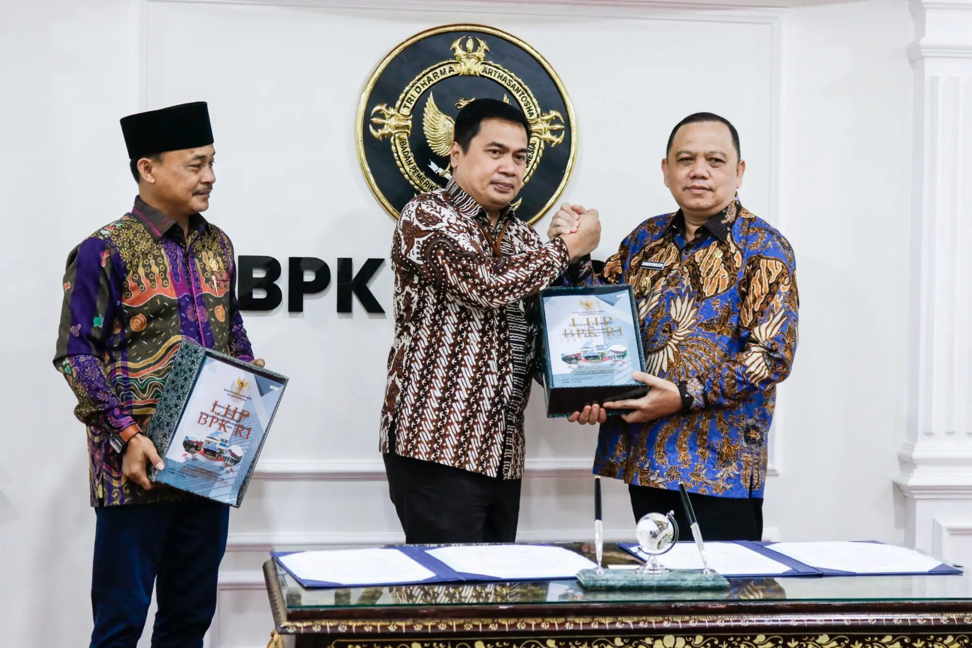 Pemkab Muba Terima LHP Tahun Anggaran 2023