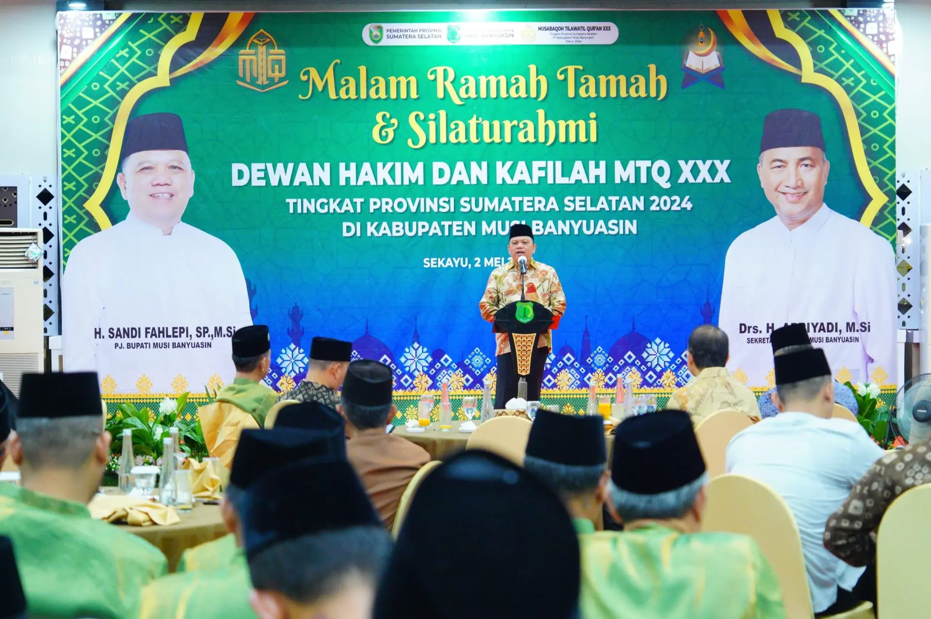 Pj Bupati Muba Gelar Ramah Tamah dan Silaturahmi dengan Peserta MTQ XXX Tingkat Provinsi Sumsel