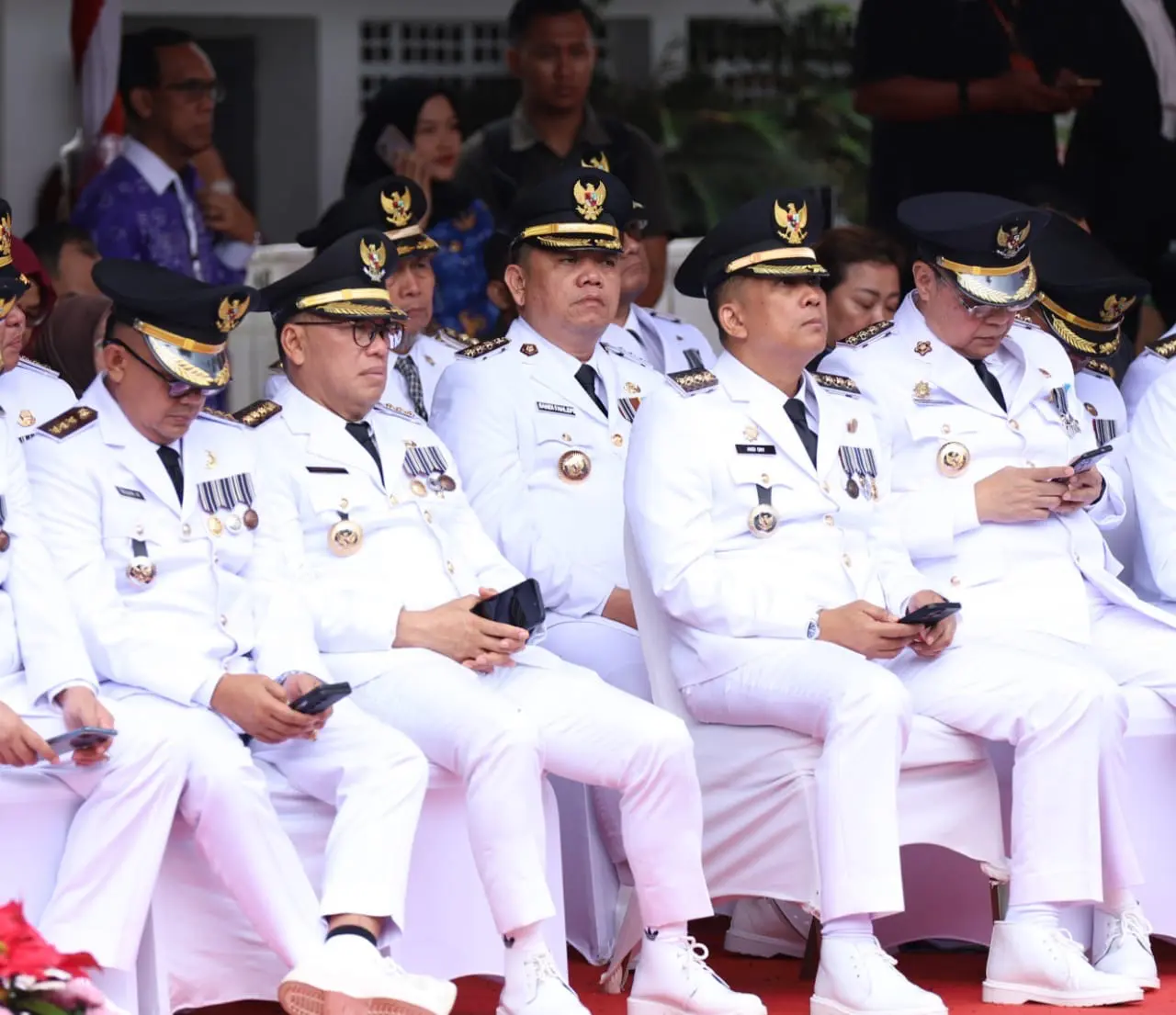 Hadiri Peringatan Hari Otonomi Daerah ke XXVII, Ini Kata Pj Bupati Muba H Sandi Fahlepi