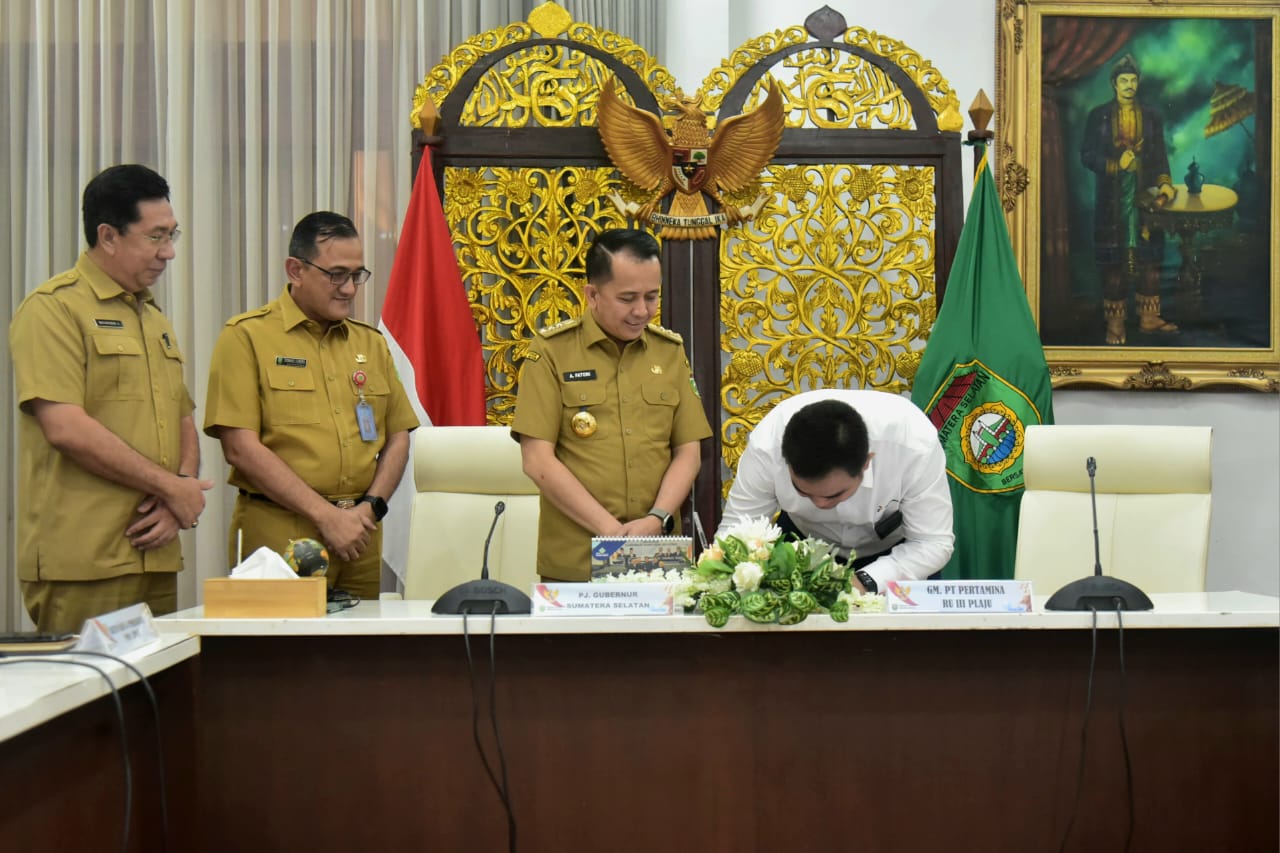 Pemprov Sumsel Bekerja Sama dengan Pertamina akan Membuat Taman Keanekaragaman Hayati di JSC