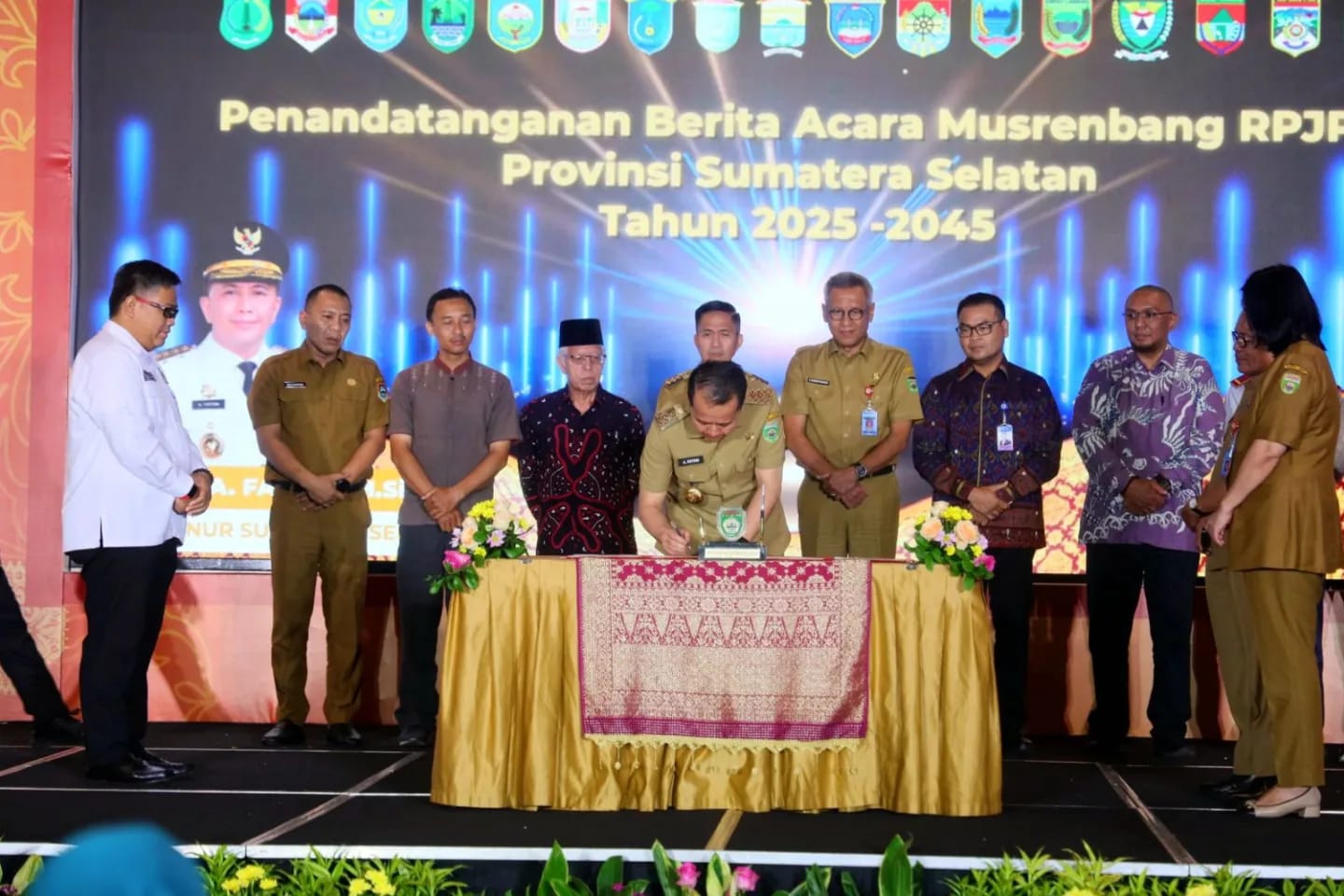 Pj Gubernur Agus Fatoni Buka Musrenbang RPJPD Sumsel 2025-2045