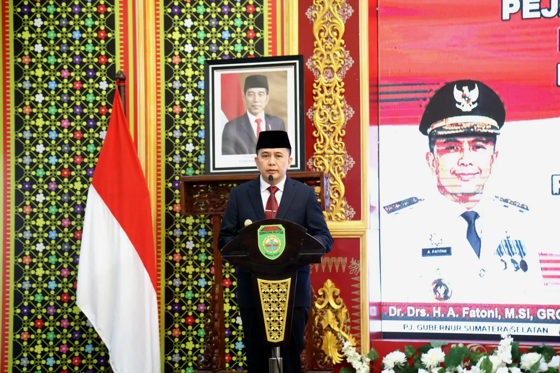 Lantik Pejabat Tinggi Pratama, Pj Gubernur Agus Fatoni: Tugas Kita Fokus Bekerja dengan Tetap Patuhi Peraturan