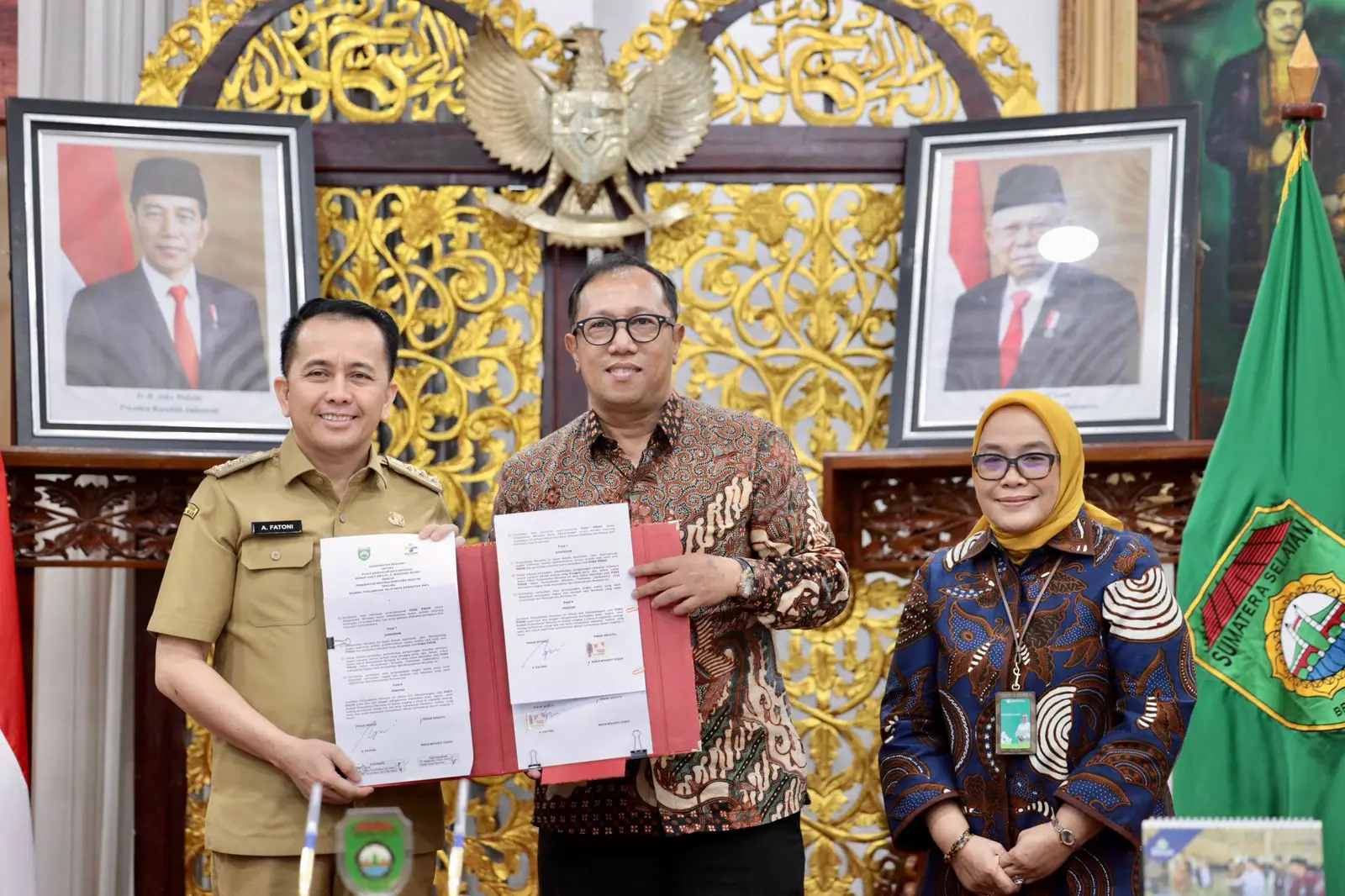 Tingkatkan Layanan Bidang Kesehatan, Pj Gubernur Agus Fatoni Teken MoU Jejaring Pengampuan Layanan Prioritas Rumah Sakit