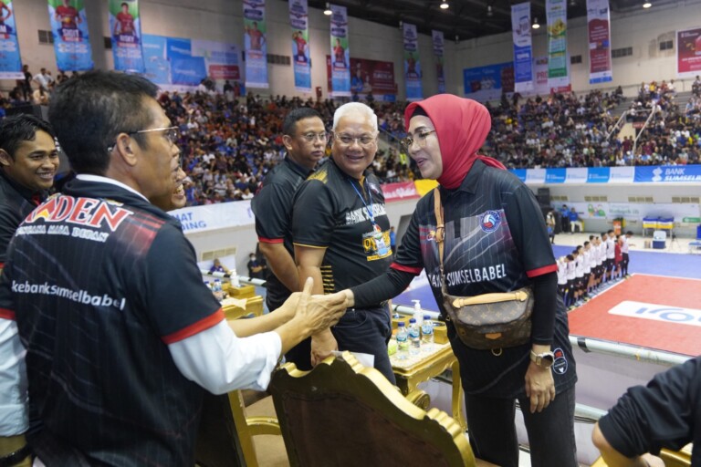 DPRD Sumsel Dukung Tim Voli Palembang Bank Sumsel Babel