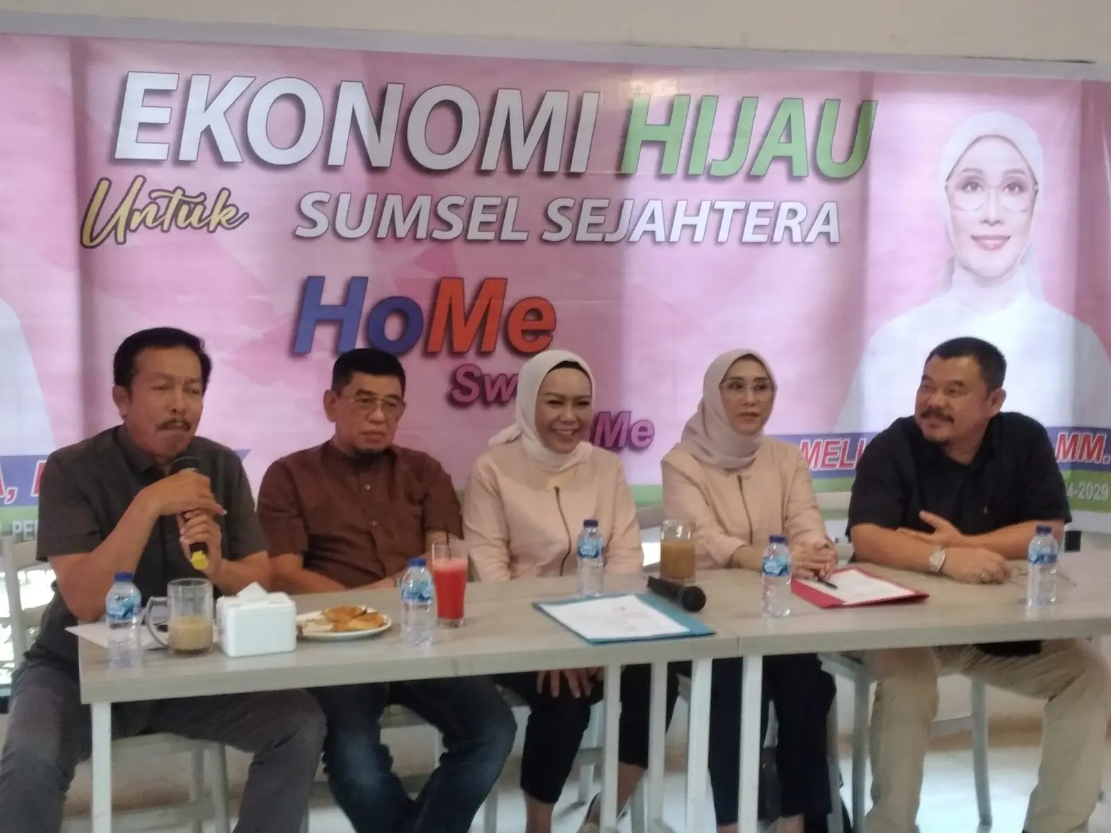Holda dan Meli Resmi Berpasangan di Pilgub Sumsel Tahun 2024