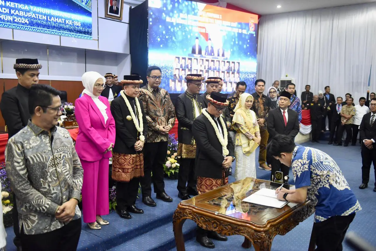 Pj Gubernur Agus Fatoni Dorong Prestasi Kabupaten Lahat Guna terus Sinergi bersama Pemprov Sumsel