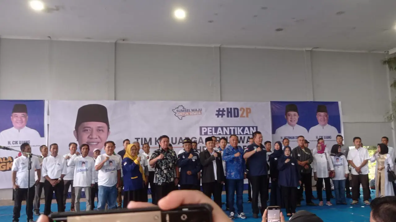 32 Tim Dilantik untuk Menangkan Herman Deru – Cik Ujang