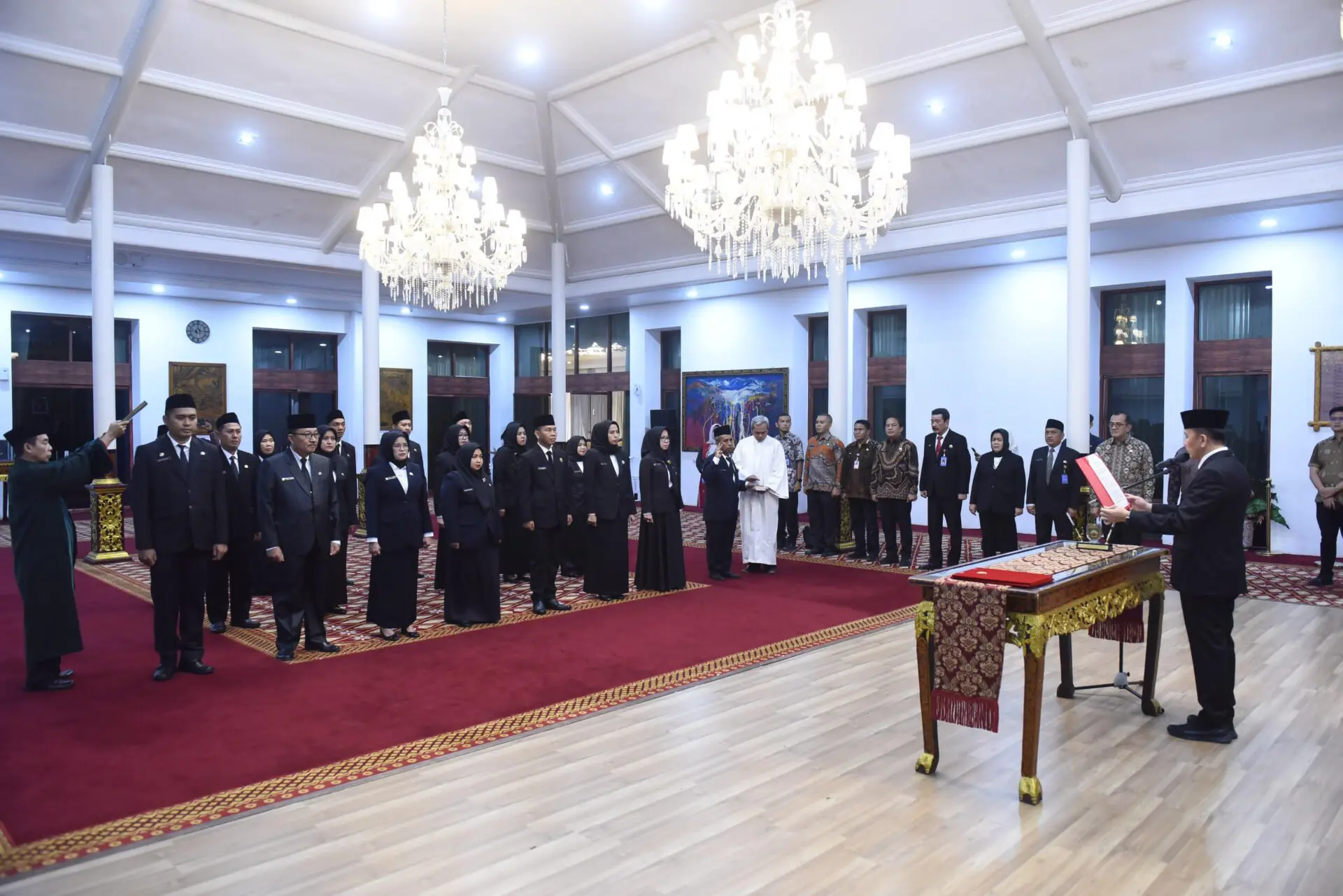 Pj Gubernur Agus Fatoni Lantik 21 Pejabat Struktural dan Fungsional di Lingkungan Pemprov Sumsel