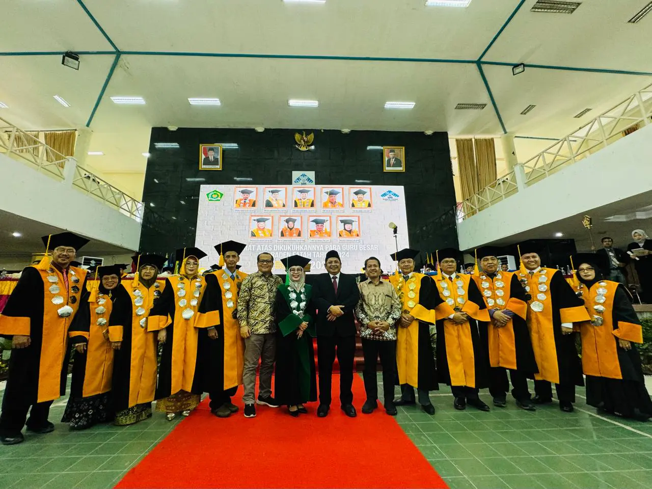 Ciptakan Sejarah, UIN Raden Fatah Palembang Kukuhkan 9 Guru Besar