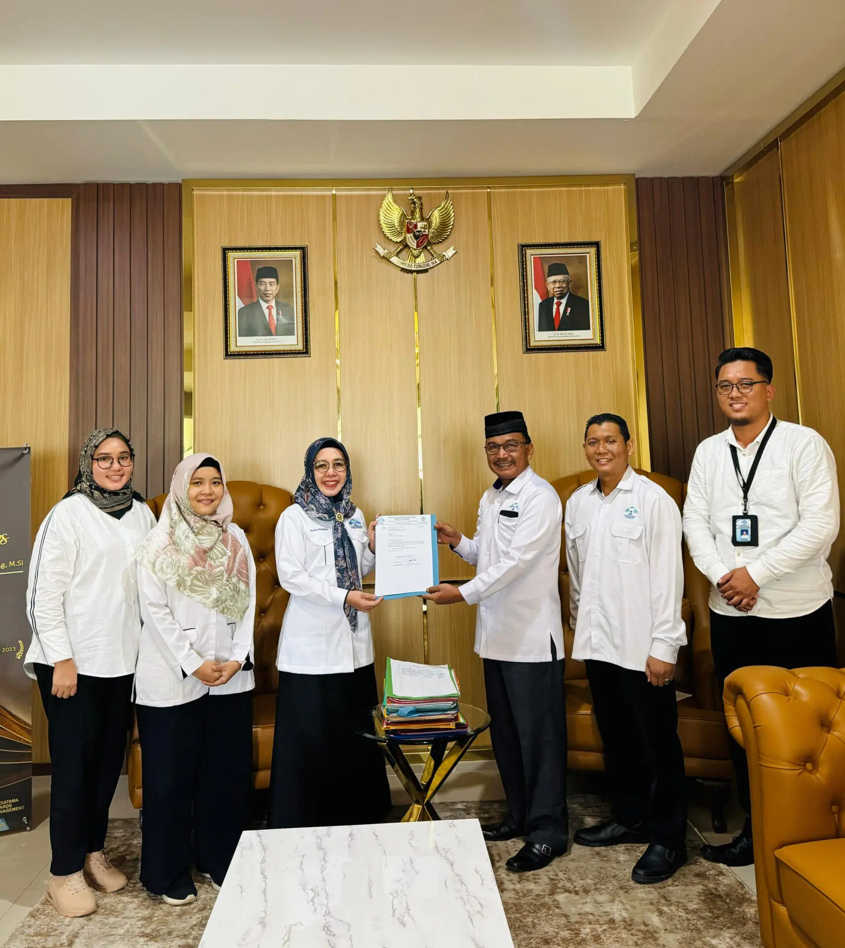 Penyerahan Dokumen Bakal Calon Rektor UIN Raden Fatah Palembang Periode 2024-2028