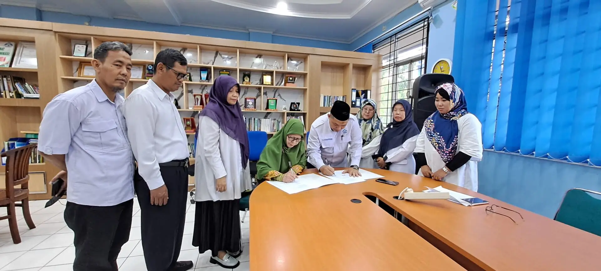 FDK UIN Raden Fatah dan Jalin Kerja Sama PW Muslimat NU Sumsel Untuk Perkuat Kemitraan