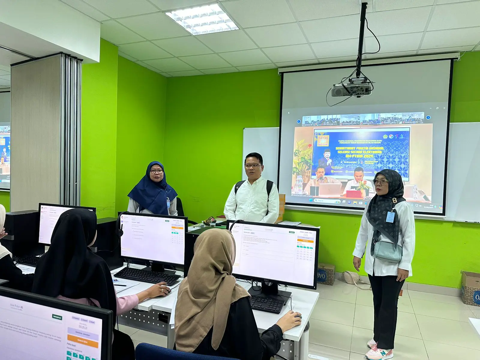 Ribuan Peserta Calon Mahasiswa Baru UIN Raden Fatah Ikut Ujian SSE UM-PTKIN 2024