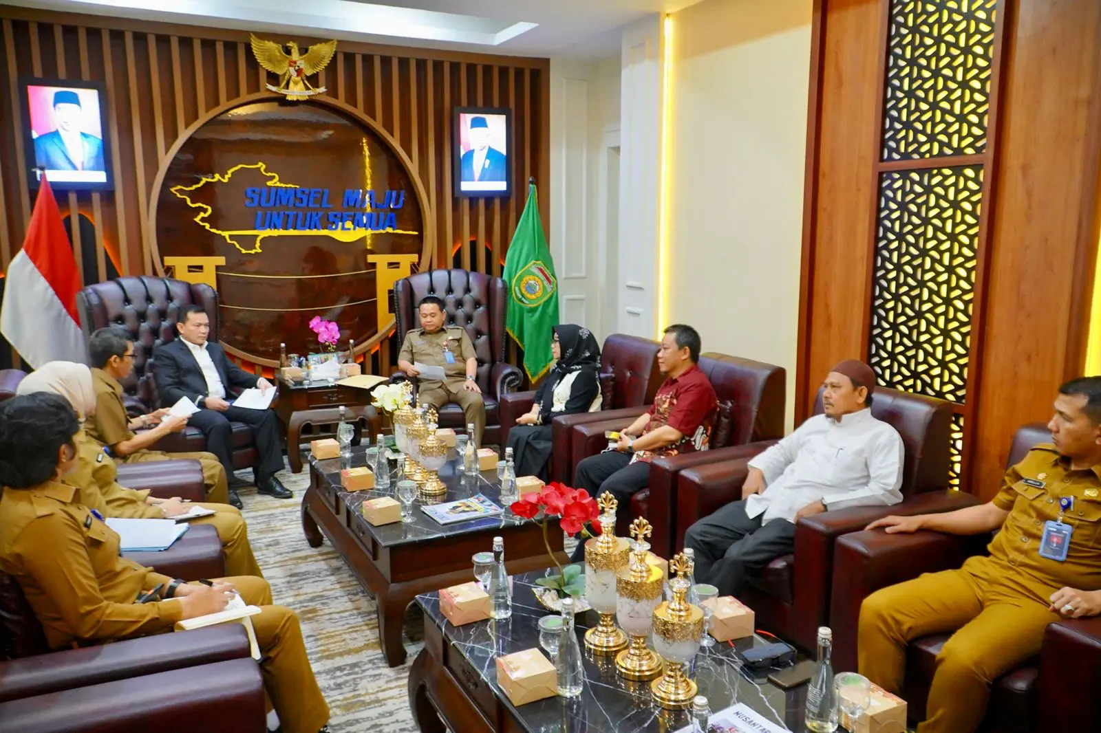 Pj Gubernur Elen Setiadi Harapkan Komisi Informasi Berkontribusi Bangunan Keterbukaan Informasi Publik di Sumsel