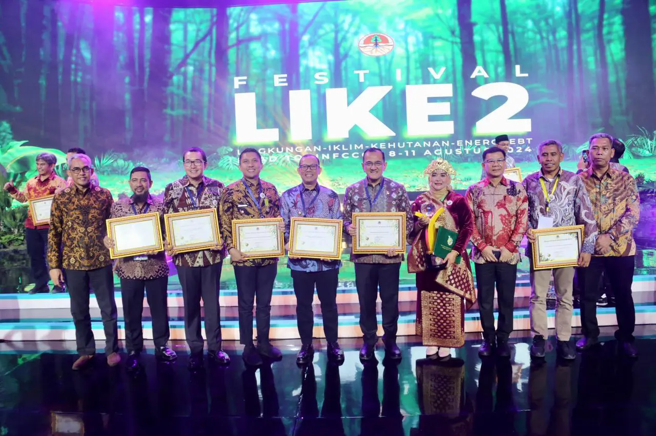 Provinsi Sumsel Kembali Raih Penghargaan Pembinaan Proklim Kementerian LHK RI 