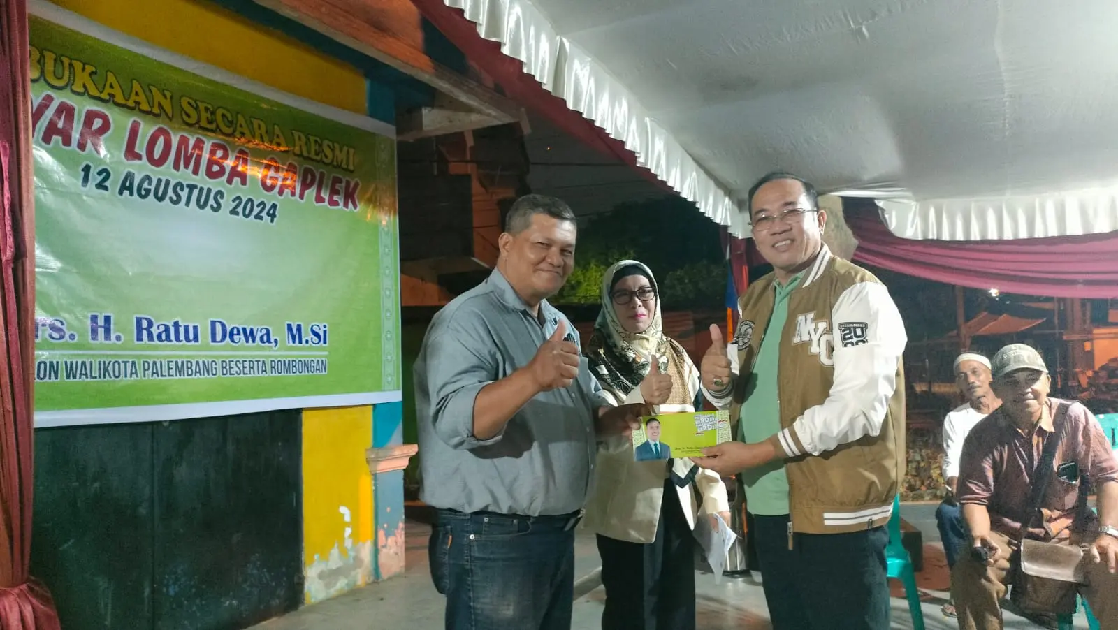 Ratu Dewa Walikota Menggema di Kelurahan 9 Ilir