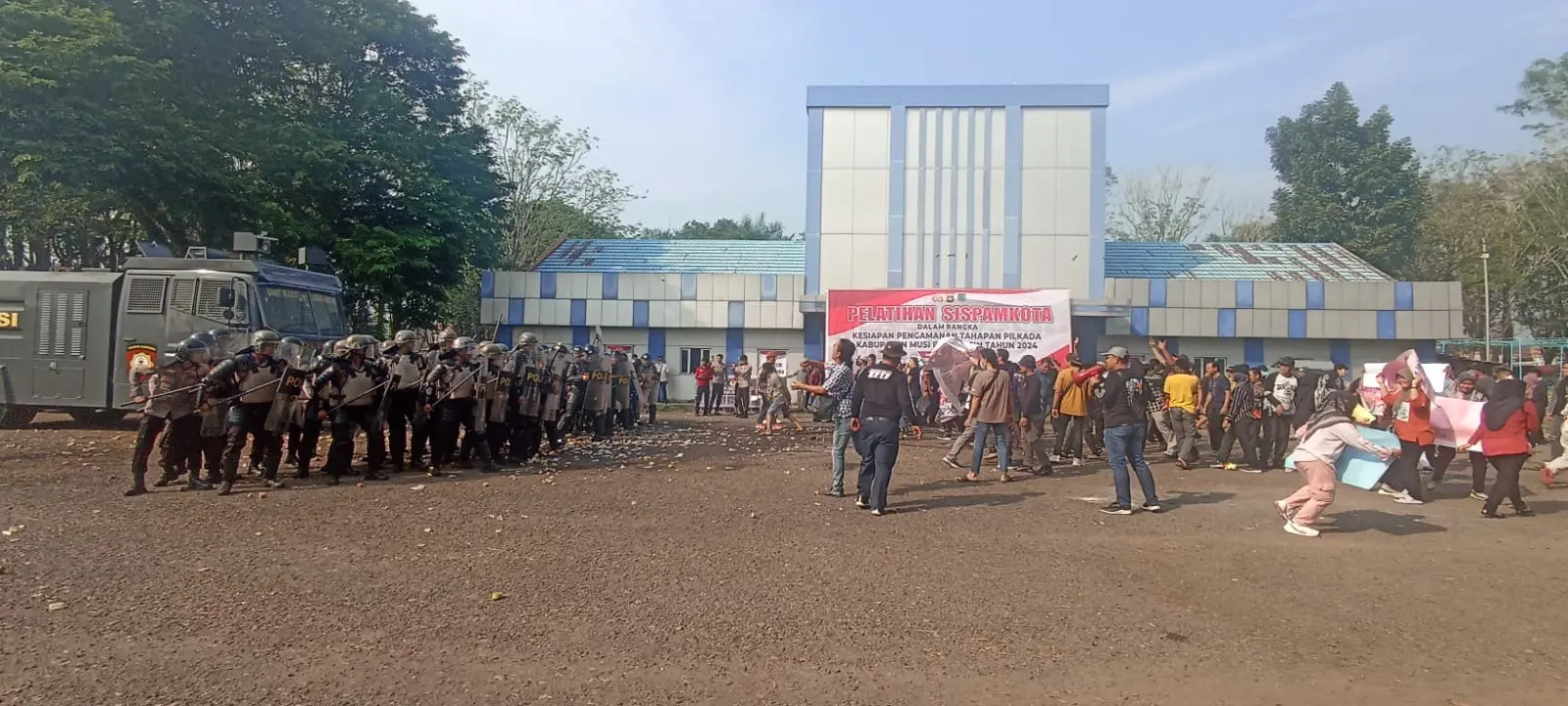 Pemkab Muba Apresiasi Sispam-kota Jelang Pilkada Serentak 2024