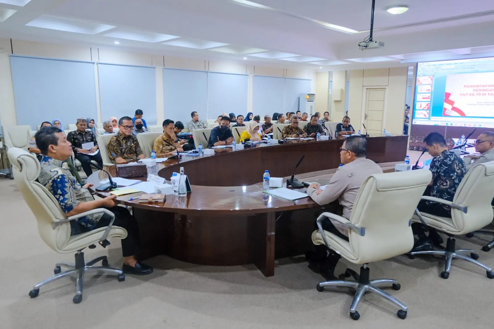 Pemkab Muba Gelar Rapat Persiapan Peringatan HUT RI ke-79 Tahun 2024