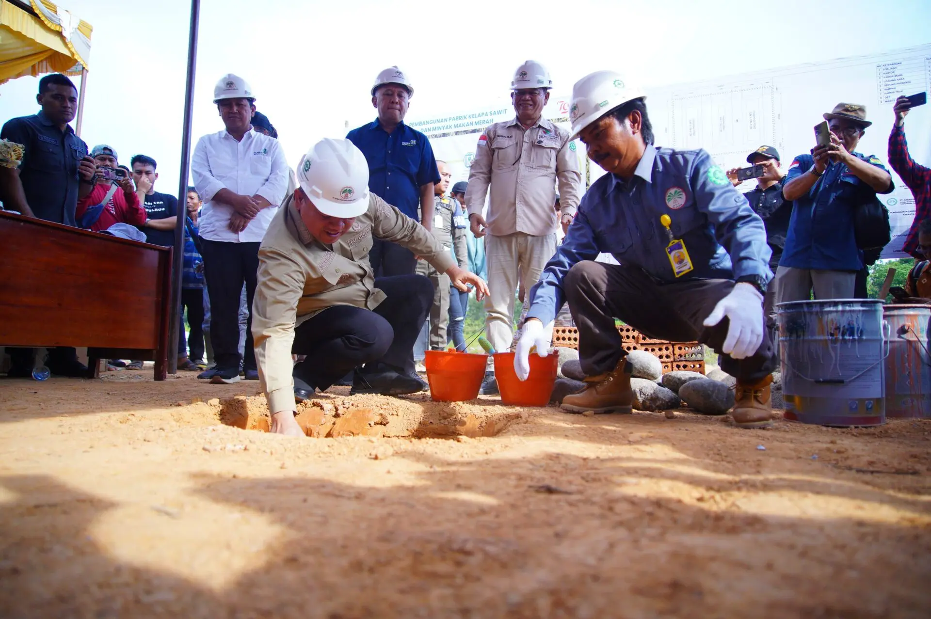 Menteri Koperasi UKM RI: Resmikan Pabrik Minyak Makan Merah di Musi Banyuasin