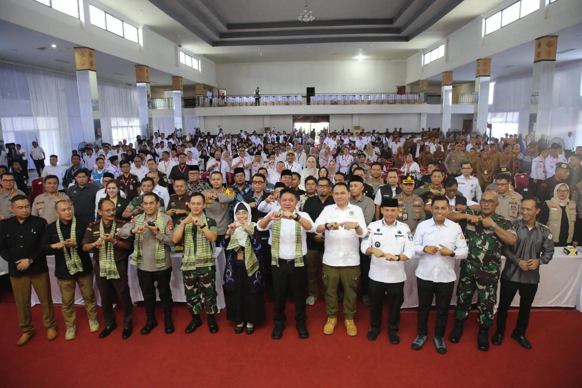 Ketua DPRD Sumsel Hadiri Deklarasi PSU Damai Pilkada Empat Lawang