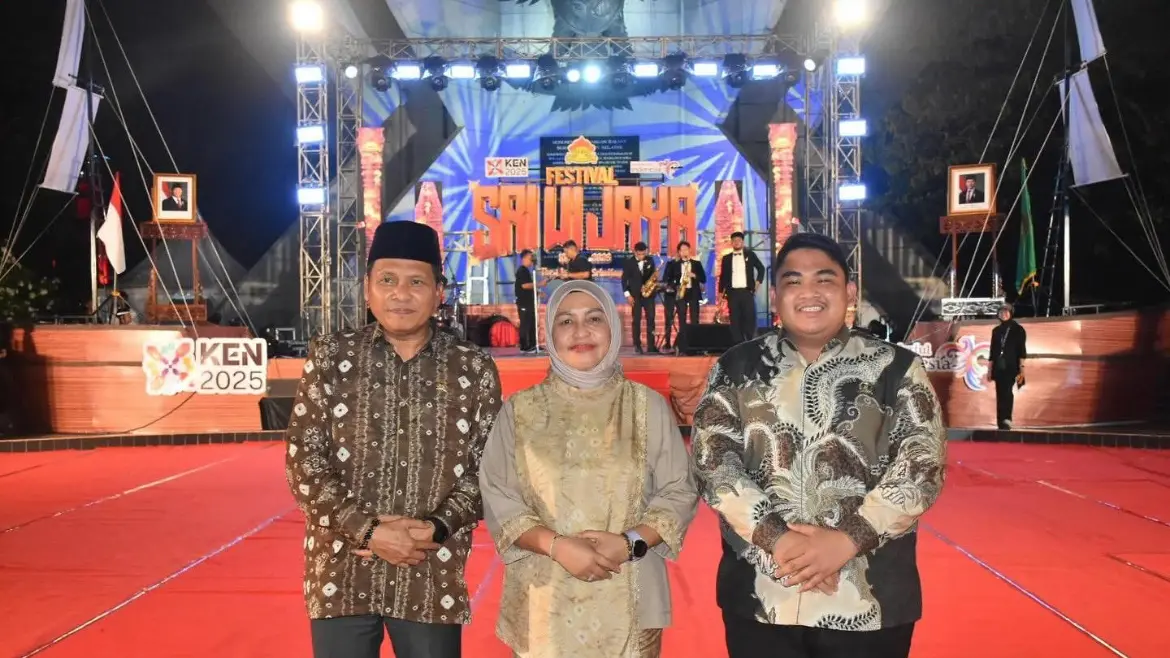 Ketua dan Anggota Komisi V DPRD Sumsel Hadiri Pembukaan Festival Sriwijaya XXXIII Tahun 2025