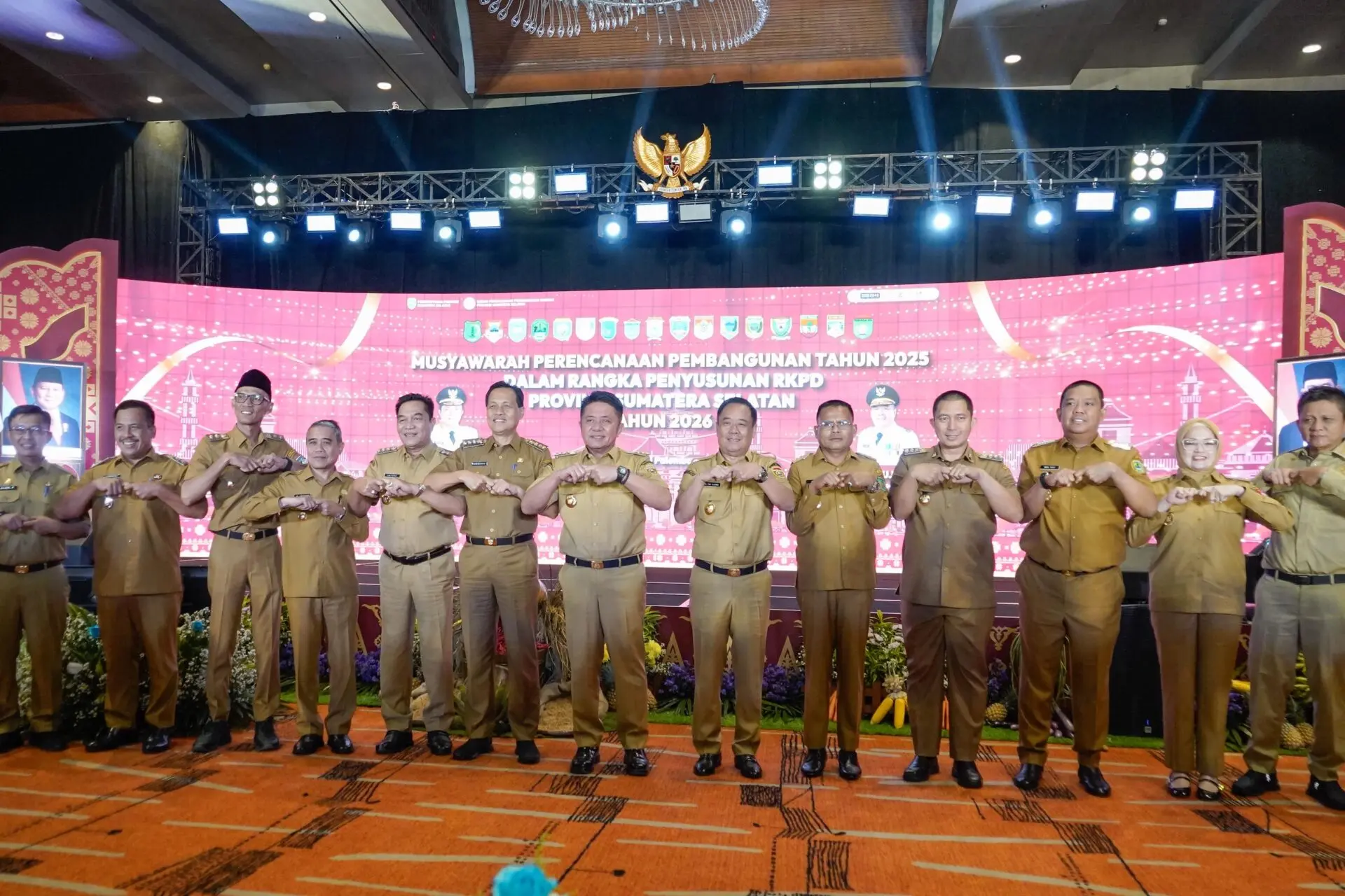 Bupati H M Toha Hadiri Musrenbang RKPD Sumsel 2026