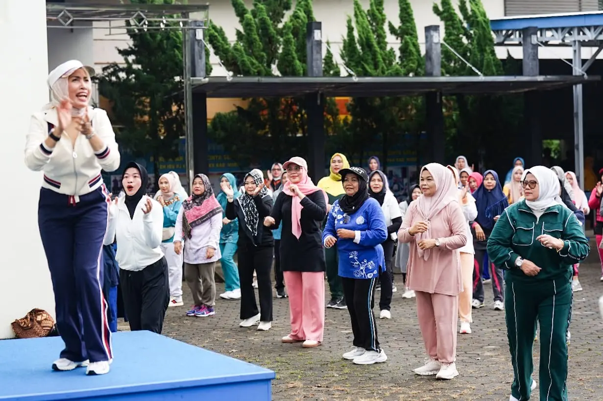 Semarak dan Penuh Energi, PKK Muba Gelar “Lansia Bugar dan Sehat”