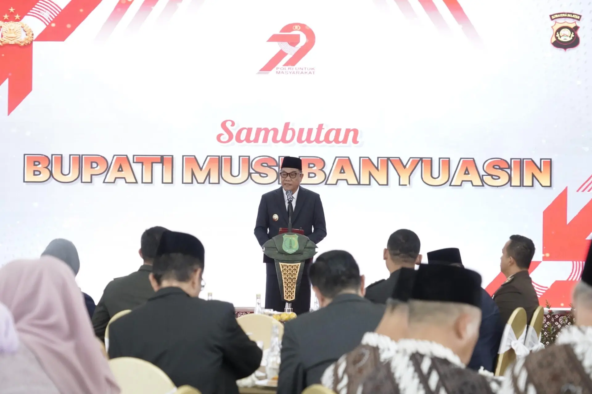 Peringati Hari Bhayangkara ke-79, Bupati Muba Apresiasi Peran Polri dalam Menjaga Kamtibmas