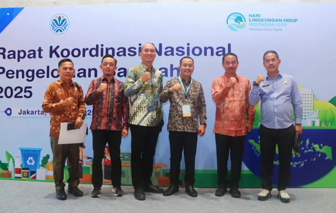 Wabup Muba Hadiri Rakor Pengelolaan Sampah 2025 di JCC