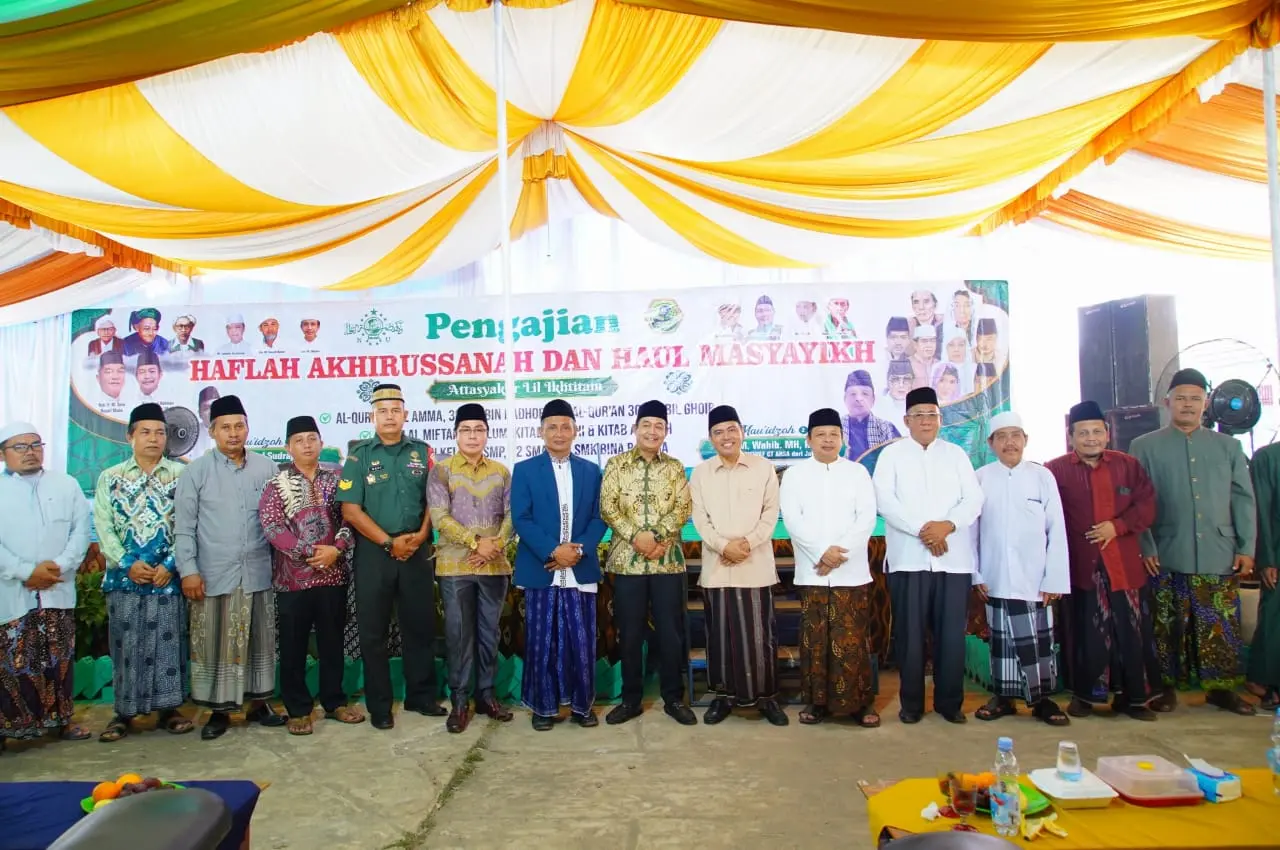 Wabup Rohman Hadiri Haflah dan Haul di Ponpes Al-Falah Babat Supat