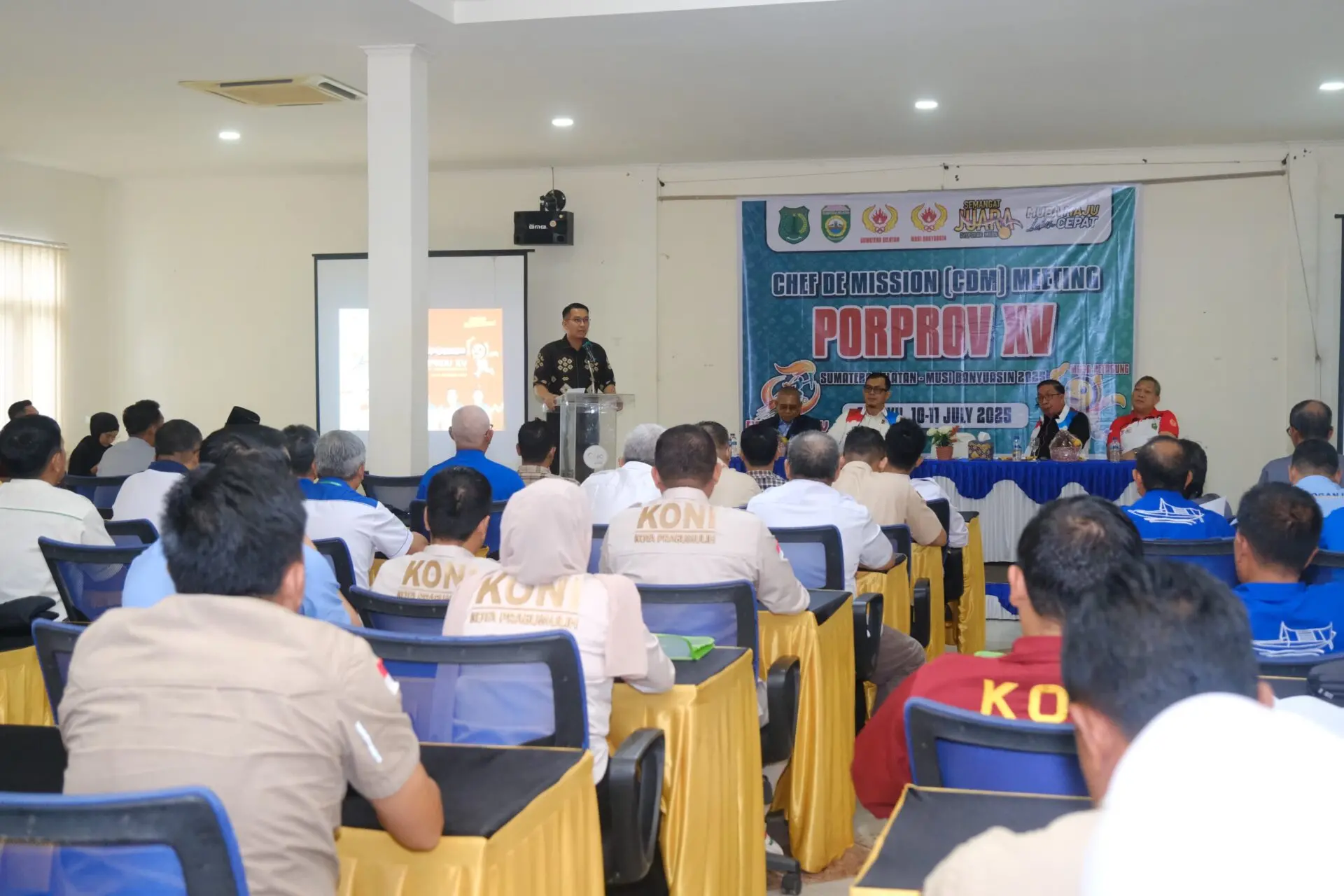 Chief de Mission (CDM) Porprov XV Tahun 2025 di Kabupaten Musi Banyuasin Chief de Mission (CDM) Porprov XV Tahun 2025 di Kabupaten Musi Banyuasin
