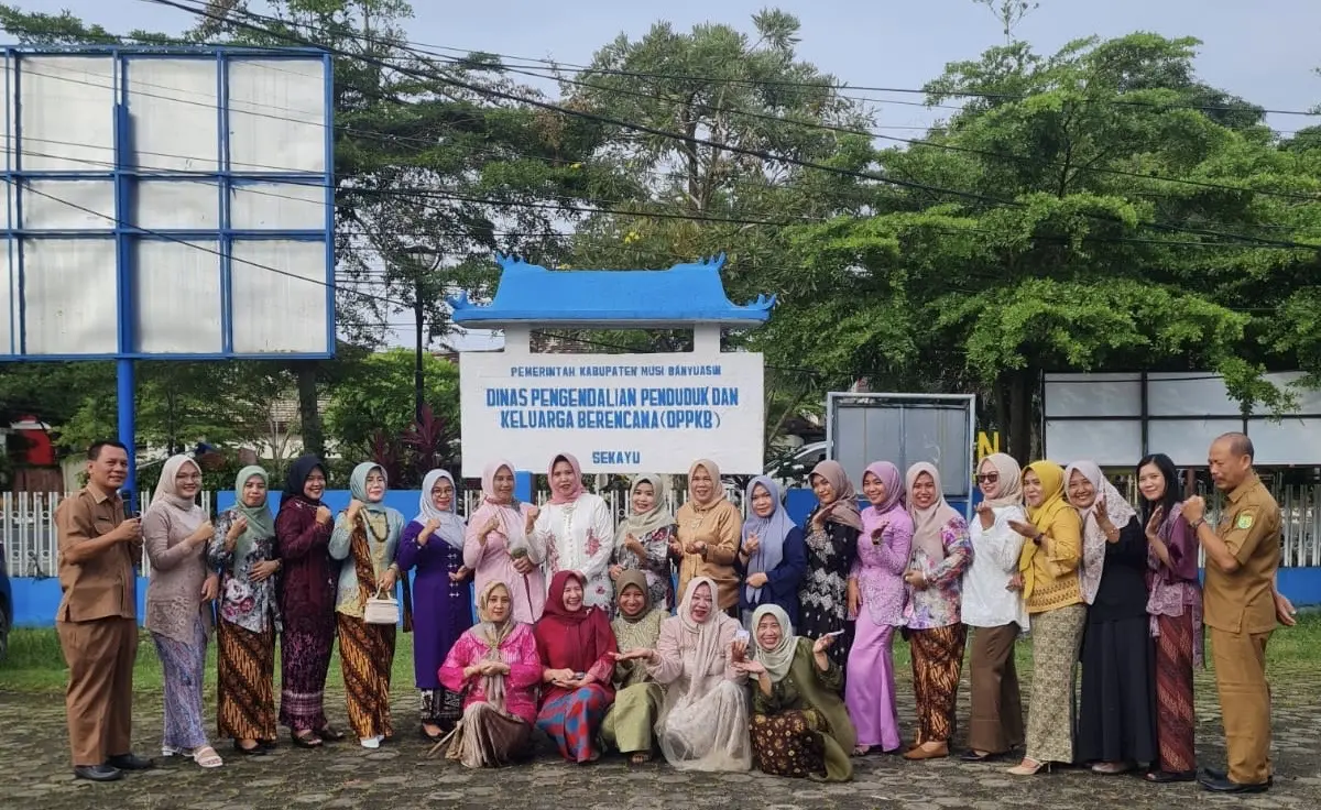 Semarak Hari Kartini, DPPKB Muba Tampilkan Semangat Emansipasi Lewat Balutan Kebaya