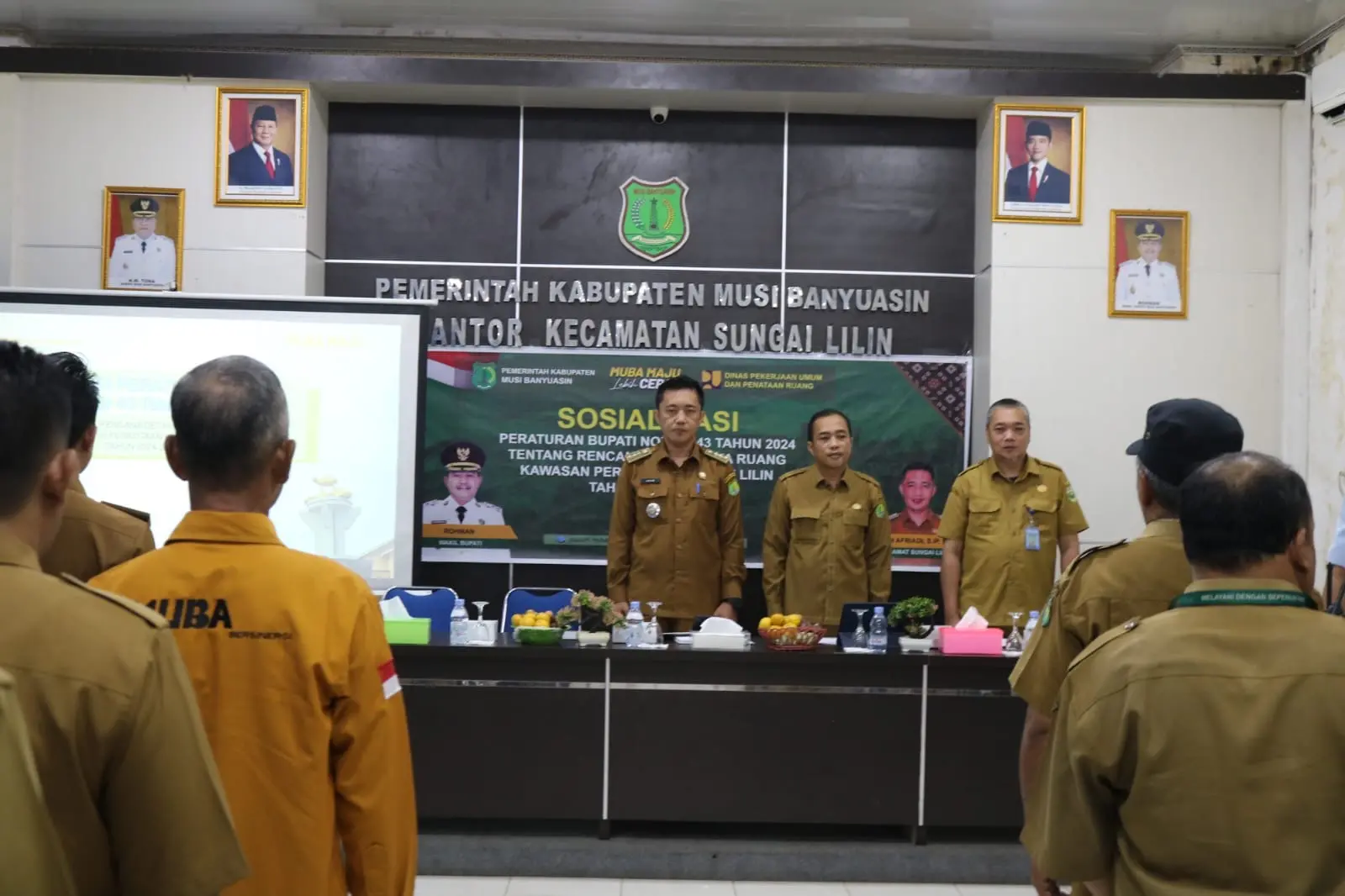 Pemkab Musi Banyuasin Gelar Sosialisasi RDTR Kawasan Perkotaan Sungai Lilin