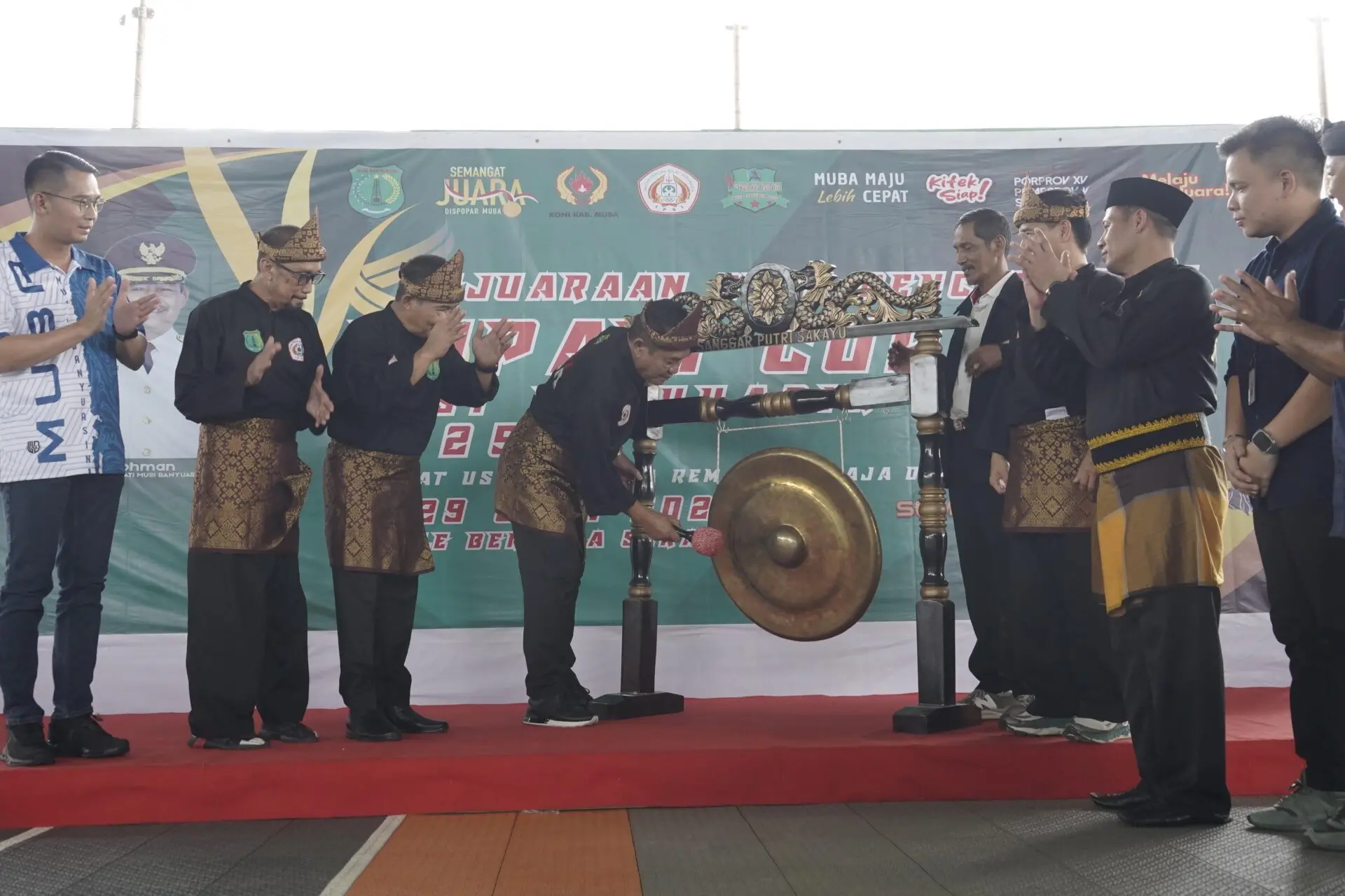 Bupati Toha Resmi Buka Kejuaraan Pencak Silat Bupati Cup III Muba 2025