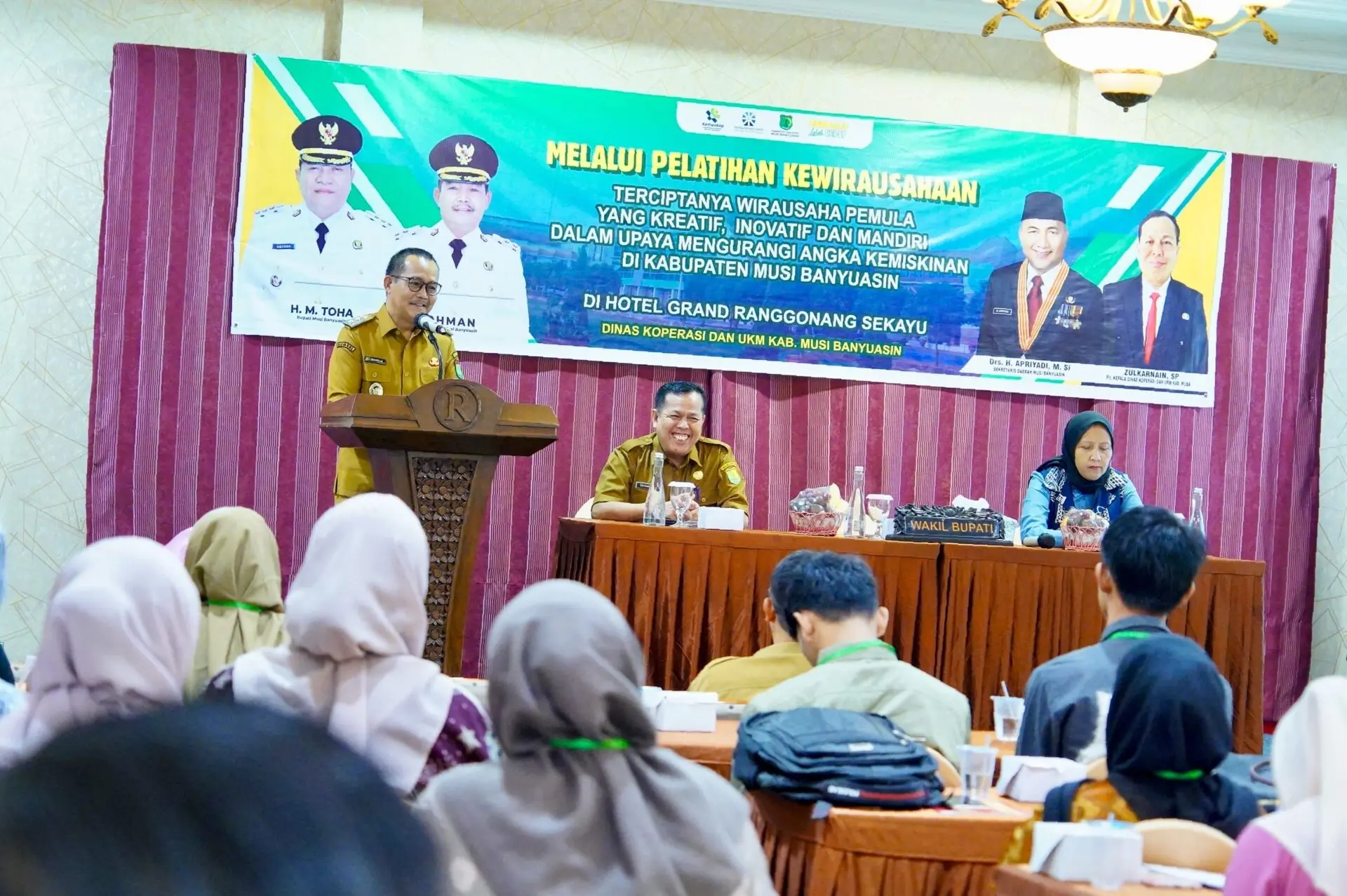 Pemkab Muba Gelar Pelatihan Kewirausahaan Bagi Pelaku UMKM