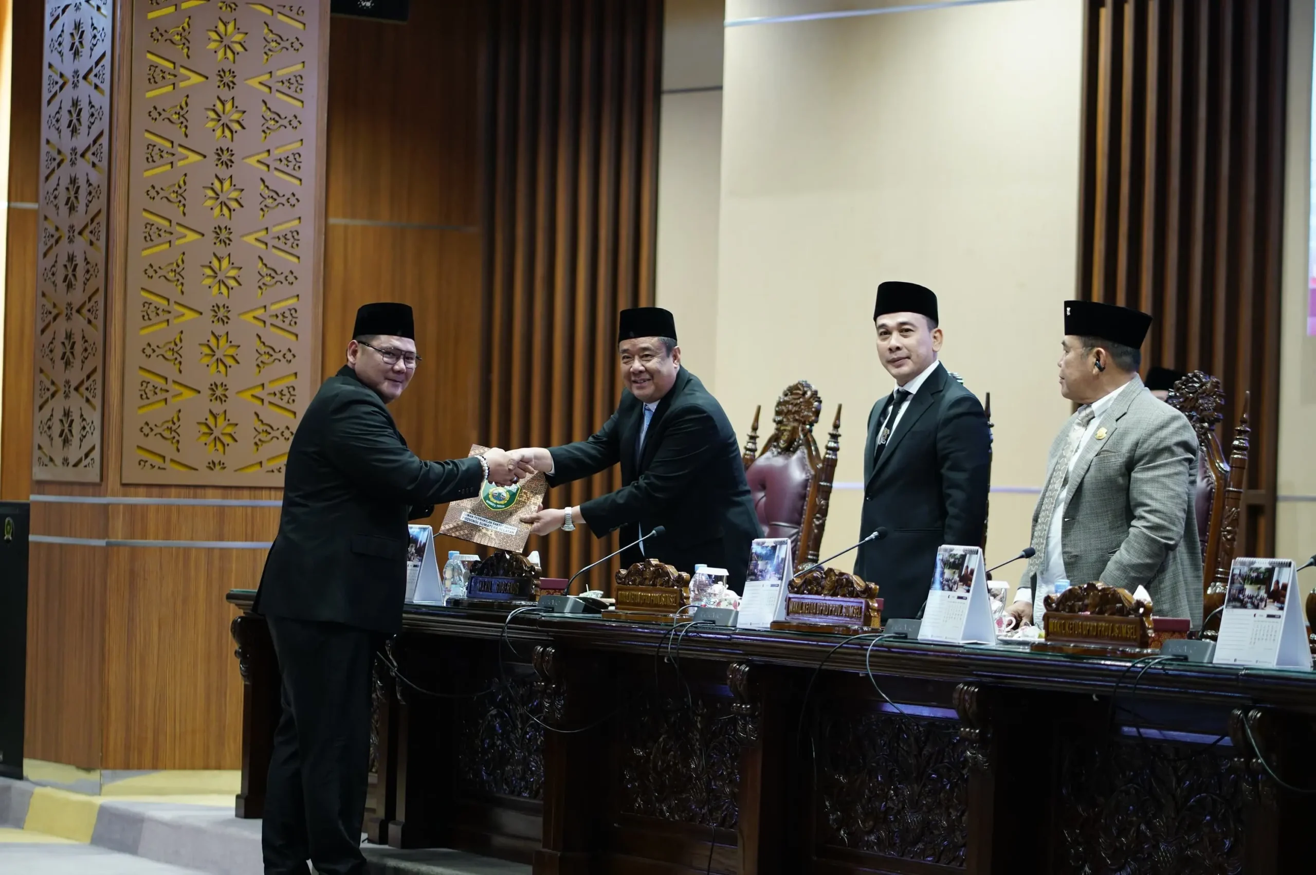 Fraksi DPRD Sumsel Sampaikan Pandangan Umum Raperda Perubahan APBD Sumsel TA 2025