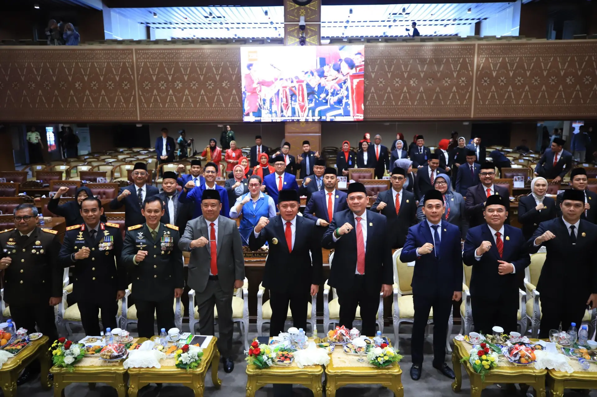 DPRD Sumsel Gelar Rapat Paripurna Mendengarkan Pidato Kenegaraan Presiden RI dalam rangka memperingati HUT Kemerdekaan RI Ke – 80