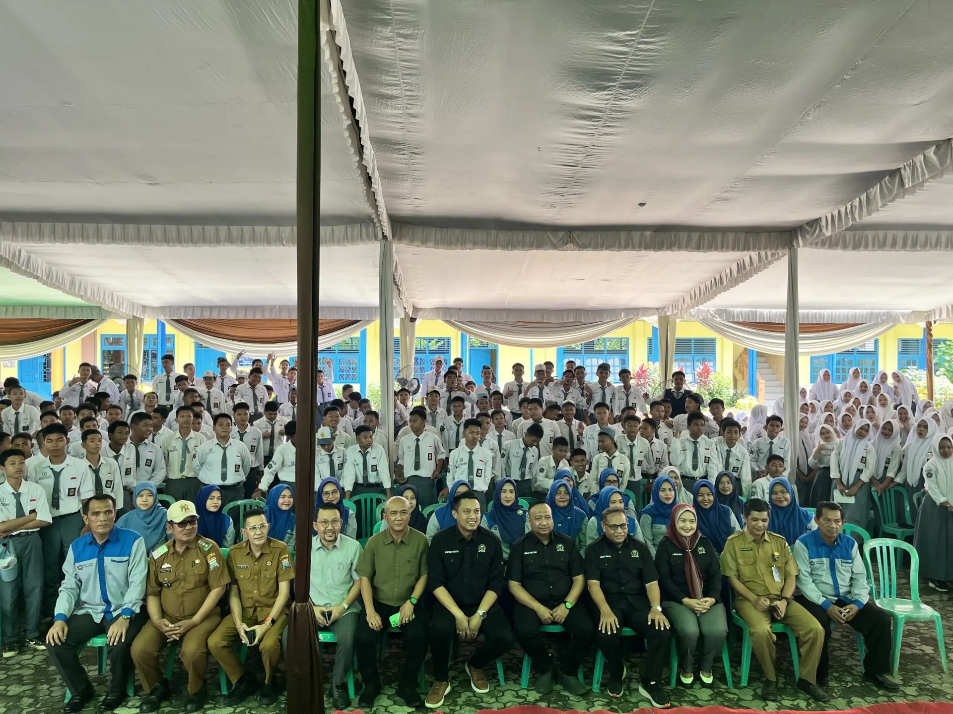 DPRD Sumsel Dapil I Serap Aspirasi Guru dan Siswa di SMK Bina Jaya Palembang, Isu KIP dan PPPK Jadi Sorotan