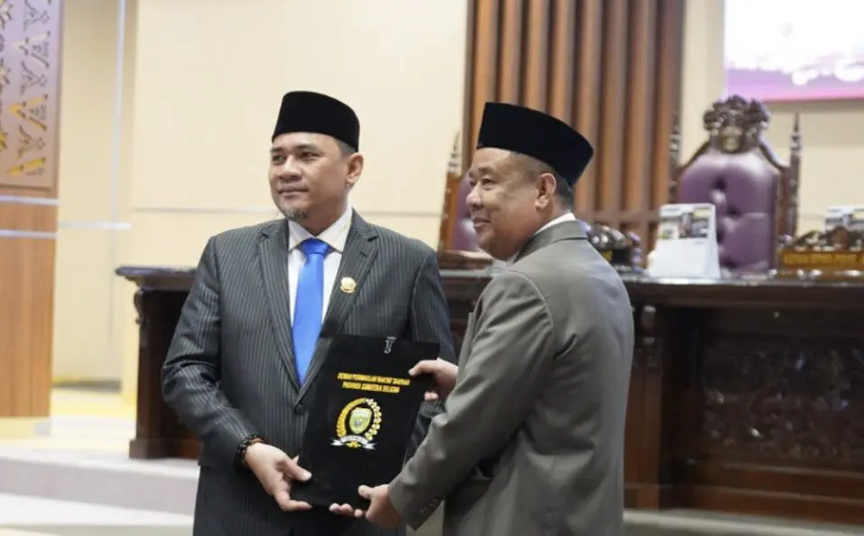 Rapat Paripurna XX DPRD Sumsel Laporan Hasil Pelaksanaan Reses