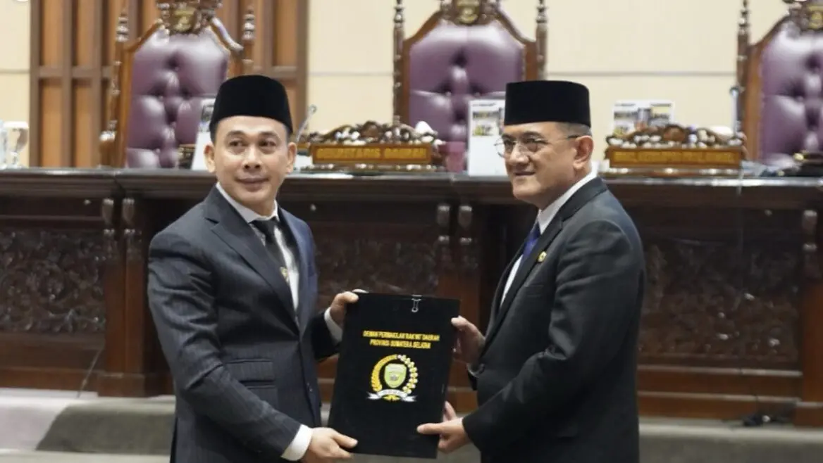 Rapat Paripurna XXIII DPRD Sumsel Penyampaian Hasil Pelaksanaan Reses