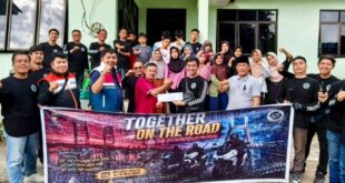 Patra Bikers Community – Bapor Motorsport Pertamina Patra Niaga Regional Sumbagsel Padukan Touring dan Aksi Sosial