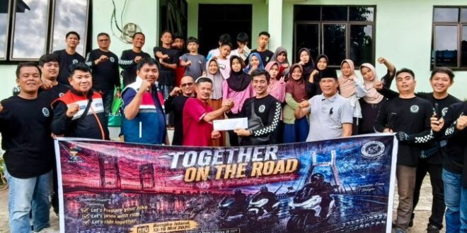 Patra Bikers Community – Bapor Motorsport Pertamina Patra Niaga Regional Sumbagsel Padukan Touring dan Aksi Sosial