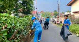 Jaga Lingkungan, Pertamina Patra Niaga Regional Sumbagsel dan Masyarakat Kota Negara Kumpulkan 280 Kg Sampah