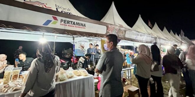 Pertamina Patra Niaga Regional Sumbagsel Buka Akses Pasar, UMKM Binaan Bersinar di Lamteng Fair 2026