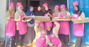 Bekali UMKM Serawai Jaya dengan Keterampilan Olahan Kuliner Khas Bengkulu